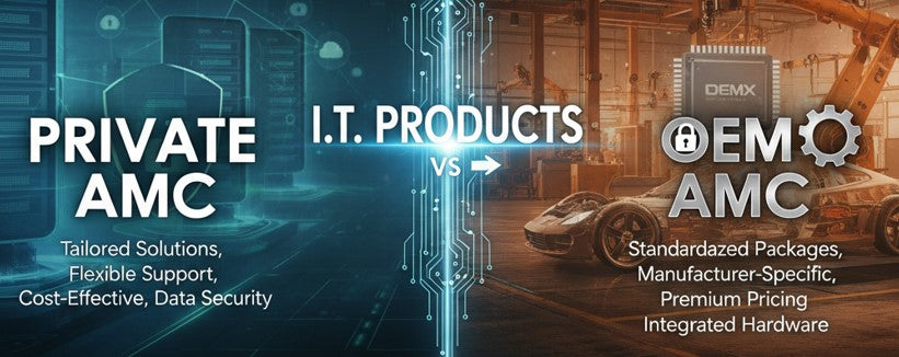 Private AMC vs OEM AMC for I.T Products: Which Is Right for Your Business?