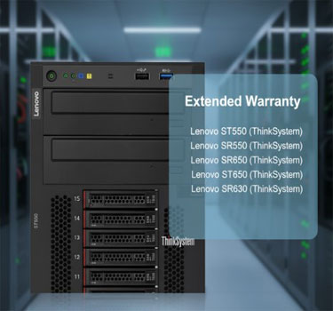 Extended Warranty-4 Hrs-24by7 Support-Lenovo ST550, SR550, SR650, ST650, and SR630 ThinkSystem Servers