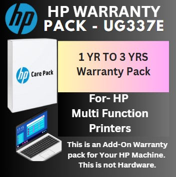 UG337E-1 Year to 3 Years for HP Multi Function Printers