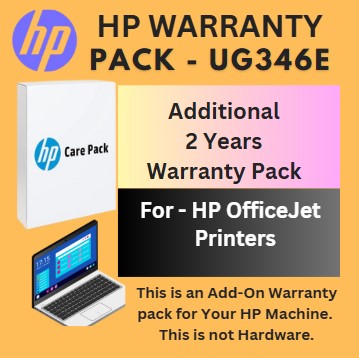 UG346E-Additional 2 Years Warranty (Total-3 Yrs) for HP Office Jet Printers