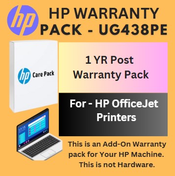 UG438PE-1 Year Post Warranty Pack for HP Office Jet Pro Printers