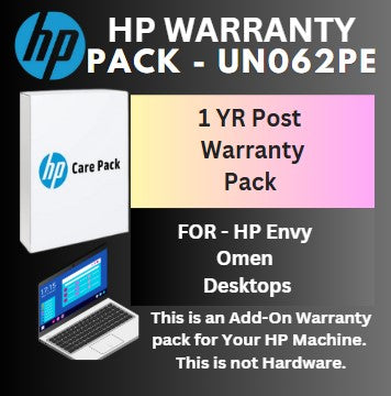 UN062PE-1 Year Post Warranty for HP Envy and Omen Desktops