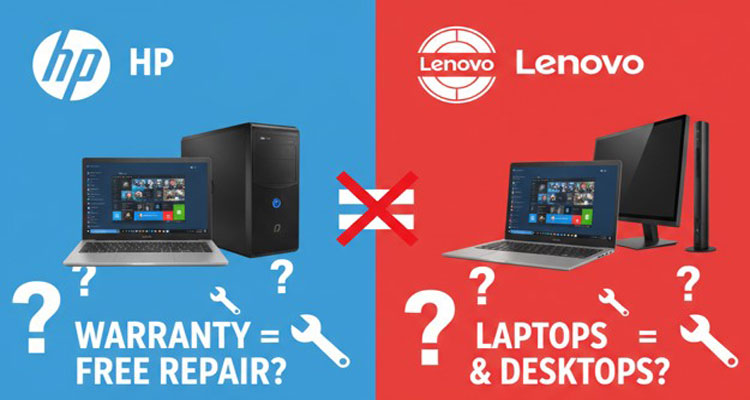 Does Warranty Mean Free Repair for Laptops and Desktops in HP & Lenovo