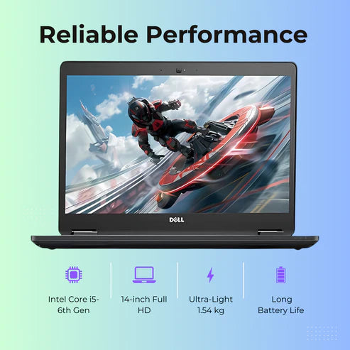 (Refurbished) Dell Latitude 7470 14" Laptop Intel Core i5 6th Generation Win 10 Pro