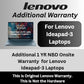 Lenovo Ideapad 3 Warranty-1 Year Onsite 