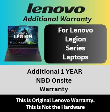 Lenovo Legion Extended Warranty-1 Year NBD Onsite for Laptops
