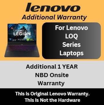 Lenovo LOQ Extended Warranty-1 Year Onsite for Laptops