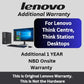 Lenovo Think Centre,Think Station Warranty-1 Year Onsite