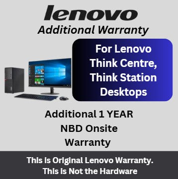 Lenovo Think Centre,Think Station Warranty-1 Year Onsite