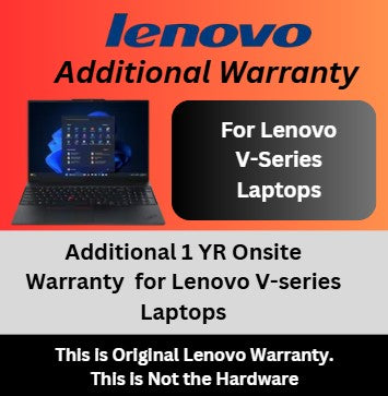 Additional 1 Year NBD Onsite Warranty for Lenovo V-Series Laptops