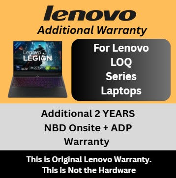 Lenovo LOQ Extended Warranty-2 Year Onsite + ADP for Laptops