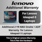 Lenovo Ideapad-3 Warranty-2 Years Onsite with ADP