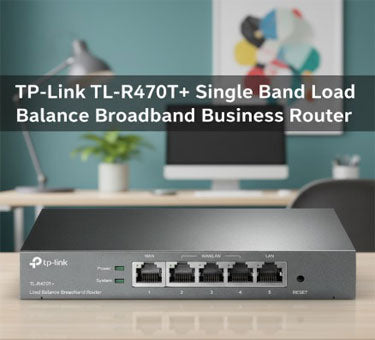 TP-Link TL-R470T+ Single Band Load Balance Broadband Business Router