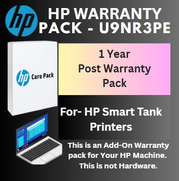 U9NR3PE-1 Year Post Warranty for HP Smart Tank Printers