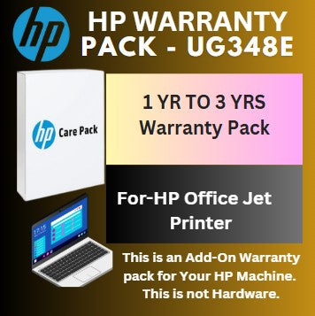 UG348E-1 Year to 3 Years (2 Yrs Onsite) for HP Office Jet Printers