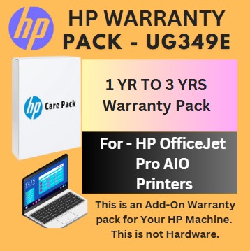 UG349E-Additional 2 Years Warranty for HP Office Jet Pro 802x,812x Printers
