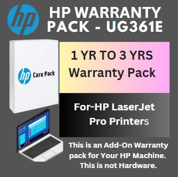 UG361E-1 Year to 3 Years (2 Yrs Onsite) for LaserJet Pro Printers